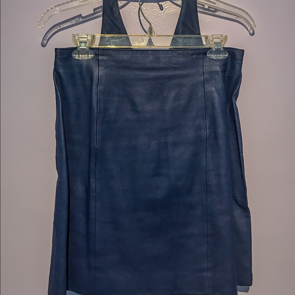 Vintage Wilson’s Leather Halter Top and Skirt Set - Picture 4 of 6